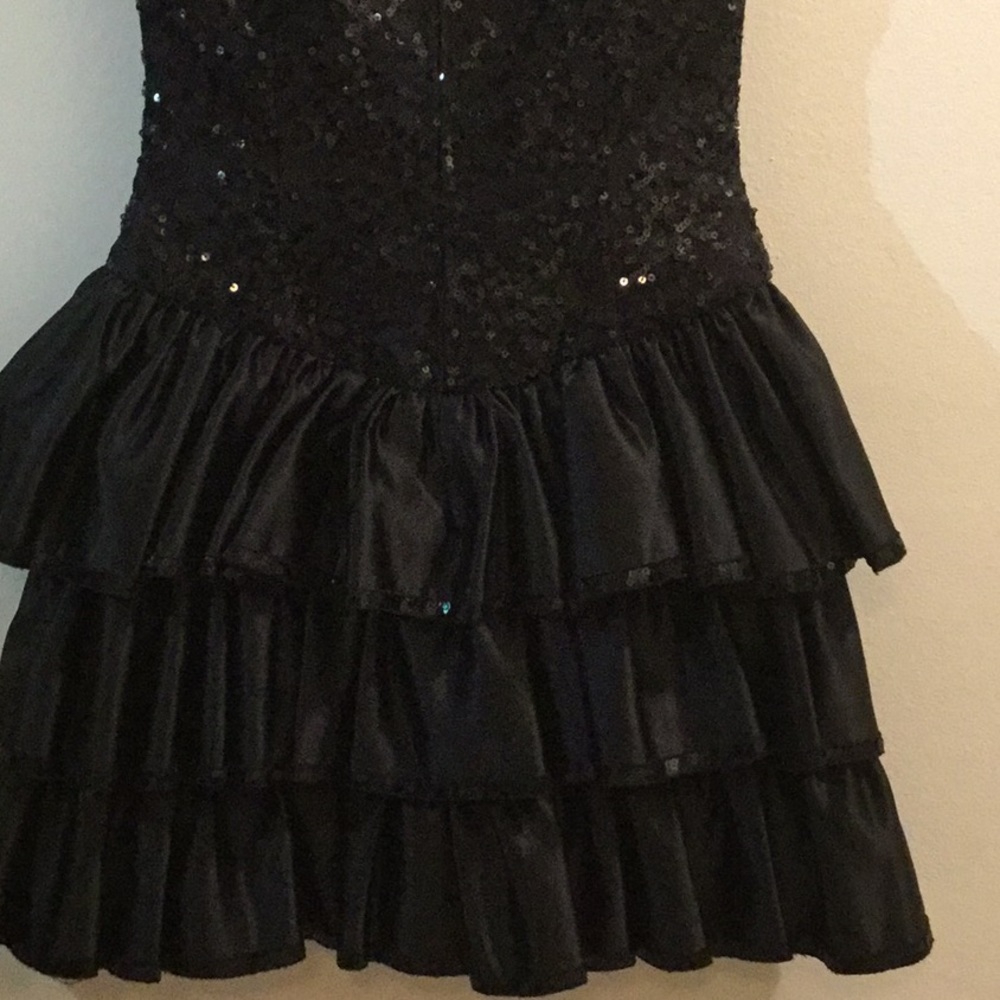 Betsey Johnson Sequin Strapless Dress 👗 Cocktail - Picture 6 of 8